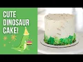 CUTE Dinosaur Cake