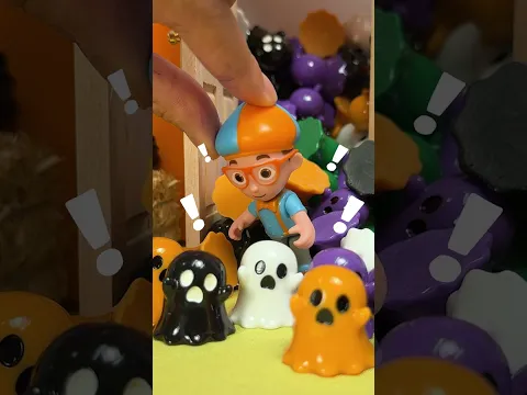Learn the Halloween Colors and Shapes! Blippi Time🎃