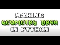 Making Geometry Dash in Python Polygon Runner The Movie