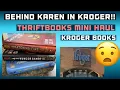 Behind Karen In Kroger Mini ThriftBooks Haul Kroger