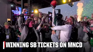 Eagles fan wins Super Bowl tickets with the help of Jason Kelce | Monday Night Countdown