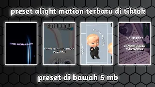 Download Top 20 Preset Alight Motion Dj Terbaru Viral Tiktok || Base Preset Alight Motion Di Bawah 5 Mb MP3