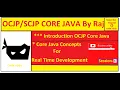 Identifer Reserved Keyword OCJP Language Fundamental session-3 by Raj