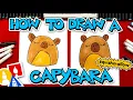 How To Draw Capybara Squishmallow