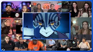 Rengoku vs Akaza Demon Slayer Mugen Train Reaction Mashup
