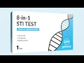 GetTested 8-in-1 STI Test - Instructional