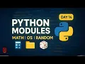 Master Python in 30 Days - Day 14 Python Modules