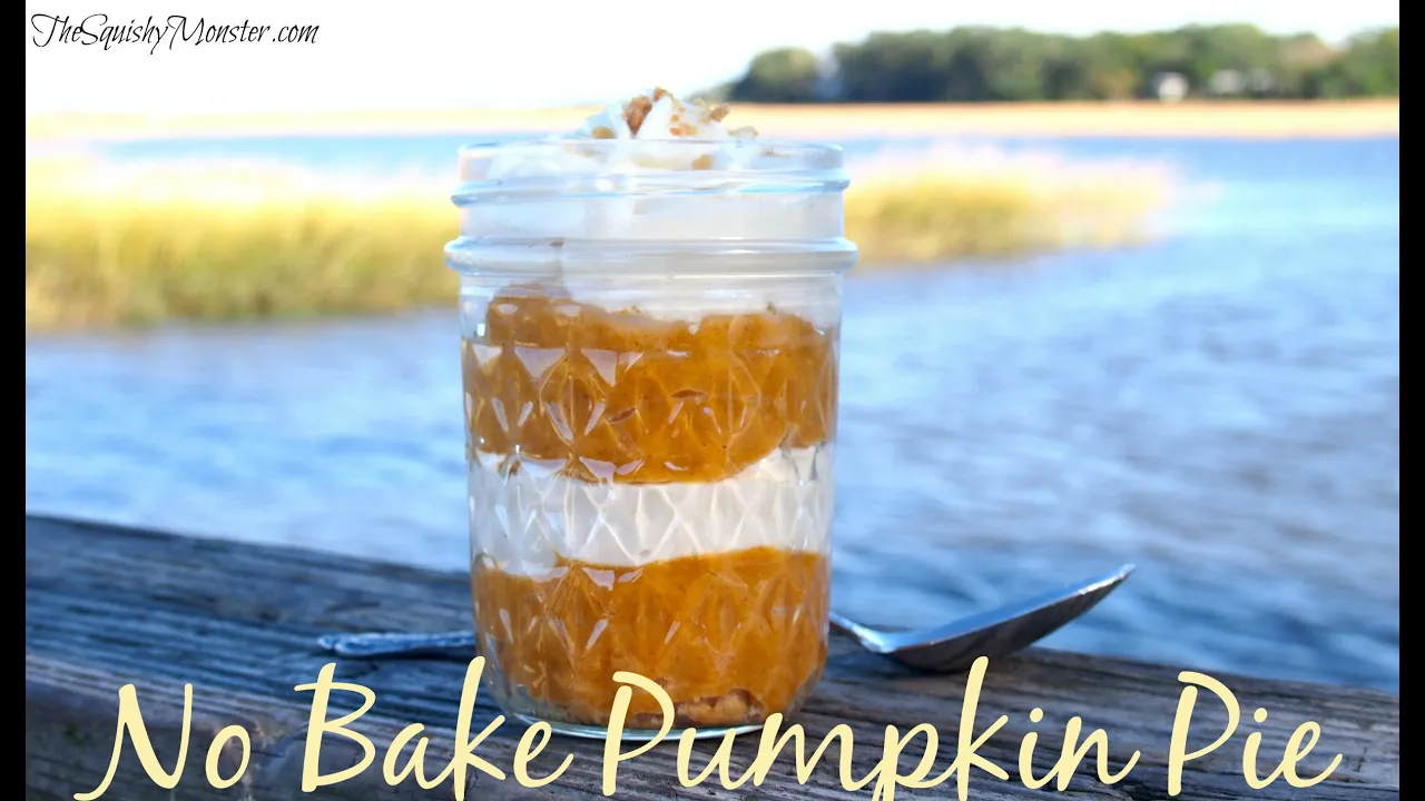 No Bake Pumpkin Pie   The Squishy Monster