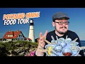 MAINE FOOD TOUR - HIDDEN FOOD GEMS of Portland Maine
