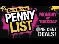 Dollar General Penny List July 11th Amazing News