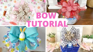 Easy Bow Tutorial | Bianca Andress