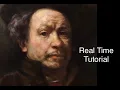 Lagu Portrait Painting Tutorial | Rembrandt Self-Portrait Demonstration