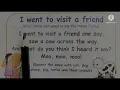 I went to visit a friend | Jr Kg Poem | Songs & Rhymes | S&D Teacher | Sr Kg Rhymes | Nursery Rhymes