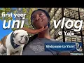 Lagu First year at Yale| move-in, first day of school,  college party, campus life, breakdowns, etc.