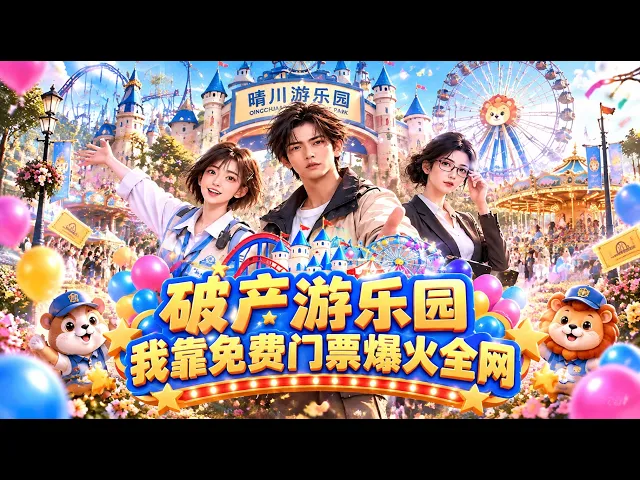 破产游乐园我靠免费门票爆火全网