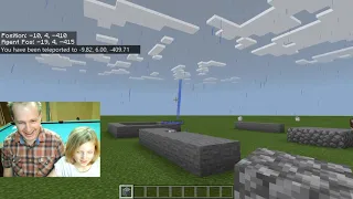 MakeCode for minecraft Education Edition - Tower Floors with the Agent