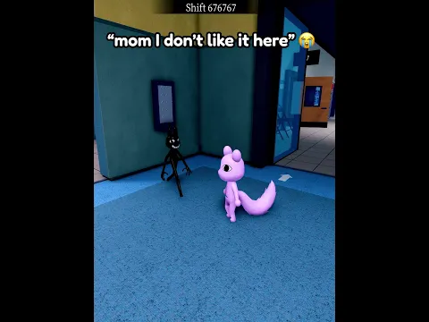 Tiny Anomaly Scared of Stalker 🥰 #animalhospital #roblox #usa