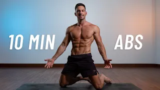 تمرين مكثف لعضلات البطن لمدة 10 دقائق شد عضلات البطن في المنزل بدون معدات 