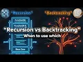 Recursion vs Backtracking Explained Algorithms Tradeoffs and Real-World Examples