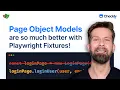 How to combine POMs Page Object Models with Playwright Fixtures for better developer experience