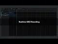 Realtime MIDI Recording