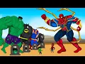 Download Lagu Team HULK, SUPER MAN, VENOM vs IRON SPIDERMAN : Returning from the Dead SECRET - SUPER HEROES MOVIE