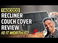 TAOCOCO Waterproof Recliner Cover Review Reversible Stay in Place Covers 3 Seater Great for Pets
