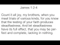 James 1 2-4 Song
