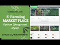 E Farming Market Place - Python Django Project Source Code