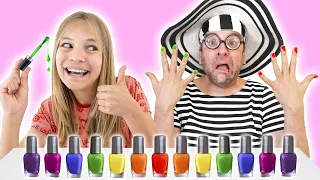 amelia and avelina open a beauty salon pretend play fun with makeup 