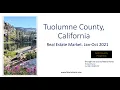 Tuolumne County California Real Estate Update 2021