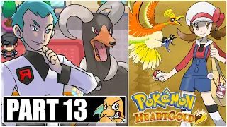 Pokemon HeartGold Nuzlocke Part 13 - Radio Tower VS Team Rocket Admin Archer
