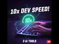 STOP CODING MANUALLY 3 AI Tools That 10x Your Development Speed
