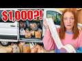 The Budget is GONE 1 000 Grocery Haul