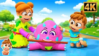 Frozen Lake, Animated Videos and Cartoon for Kids by Dinobees Hindi