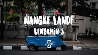 lyric lirik nangke lande benyamin sueb the sabeni 