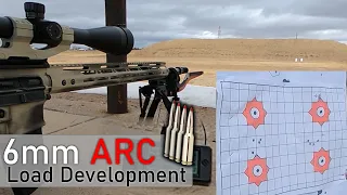6mm ARC - Load Development Finding the magic mix