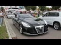 The one and only 8 million dollar Maybach Exelero driving revs and sound