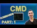 CMD commands Part 1 - OPEN CONSOLE COLORS FONT