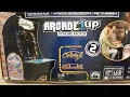 LIVE Arcade1up Galaga Unboxing Assembly and Playtesting