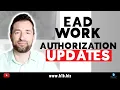 EAD APPROVAL NOTICES Can TEMPORARILY Be Used to SHOW WORK AUTHORIZATION New I-765 form Update