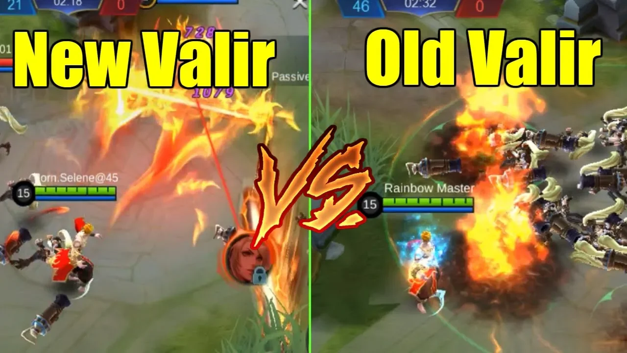 Mobile Legends - OLD VALIR VS NEW VALIR! VALIR SKILLS REWORK!