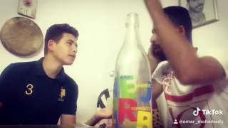 مقطع كوميدي من فيلم قصه الحي الشعبي  دندنها