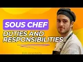 Duties and Responsibilities of a Sous Chef RsN Hospitality