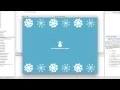 Java Swing Animation Project Holiday Greeting Card everything drawn and animated using code