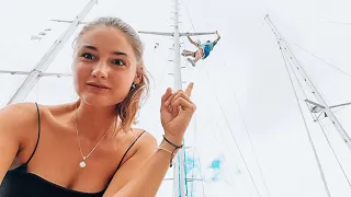 Replacing our boats STANDING RIGGING (with no experience- eek)  No. 62