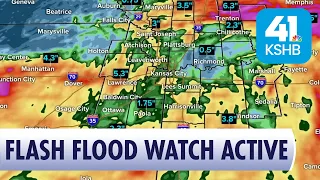 Severe Weather and Flash Flooding Risks in Kansas City Today and Tonight