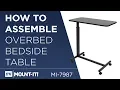 Overbed Table with Wheels Assembly MI-7987