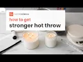 Download Lagu How to Make Stronger Smelling Candles // Candle Making 101: Hot Throw
