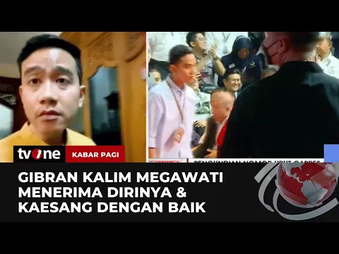 Gibran Bantah Megawati Menolak Bersalaman dengannya dan Kaesang